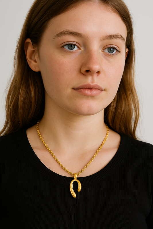 WishLoop Gold Necklace