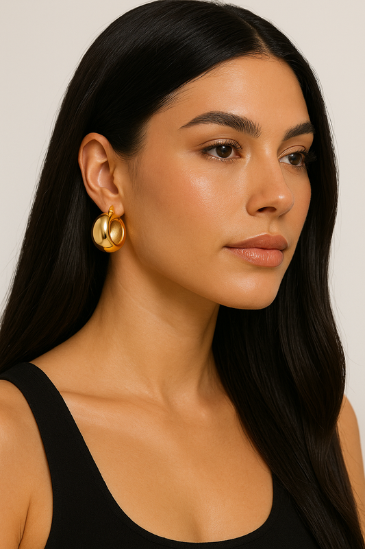 Solaro Hoop Earrings