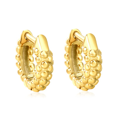 Radiant Hoop Earrings