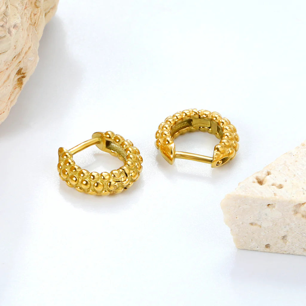 Radiant Hoop Earrings