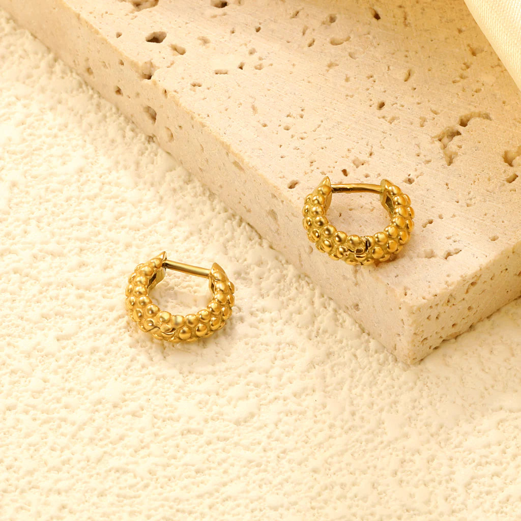 Radiant Hoop Earrings