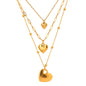 Layered Heart Bliss Necklace