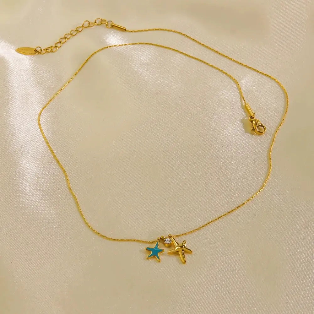 Starfish Duo Necklace