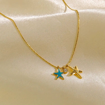 Starfish Duo Necklace