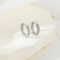 Lustre Hoop Earrings