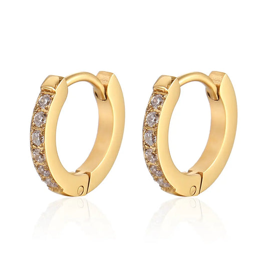 Lustre Hoop Earrings