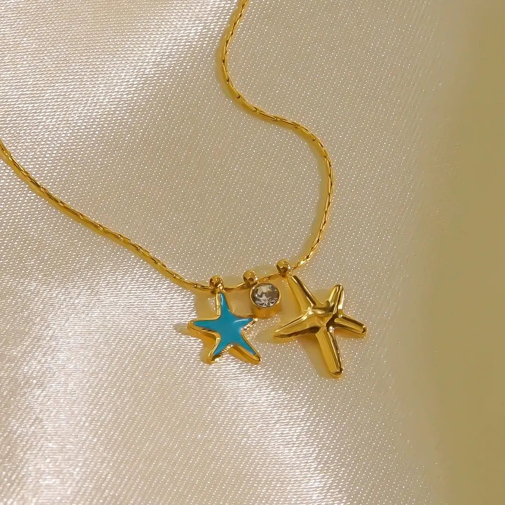 Starfish Duo Necklace
