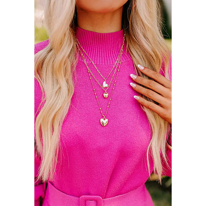 Layered Heart Bliss Necklace
