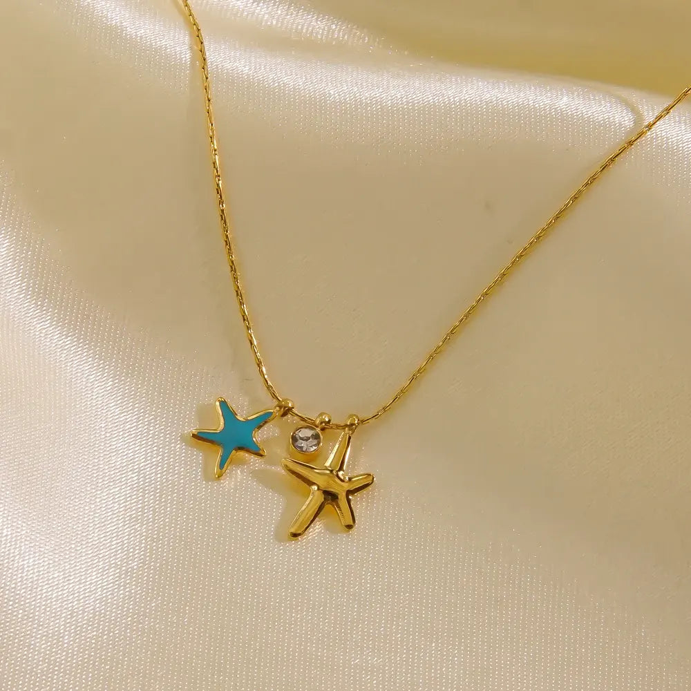 Starfish Duo Necklace
