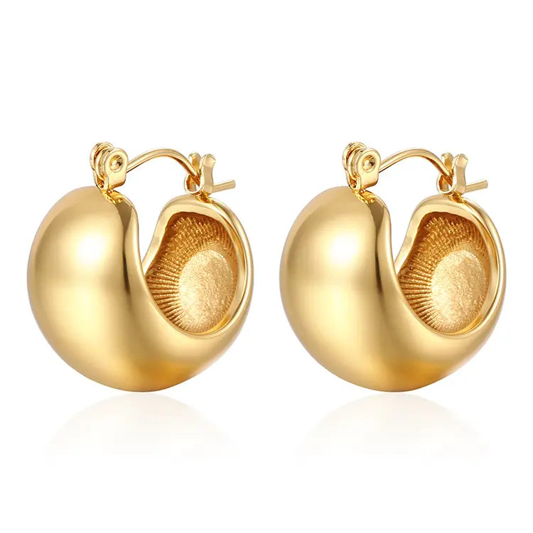 Solaro Hoop Earrings