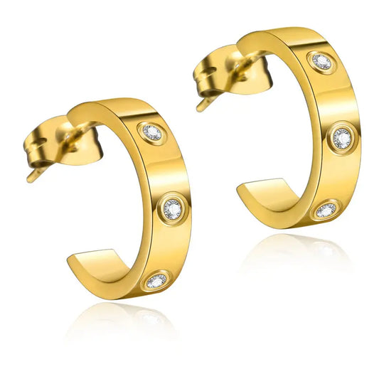 Elegance Hoop Earrings