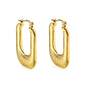 Serpentine Hoop Earrings